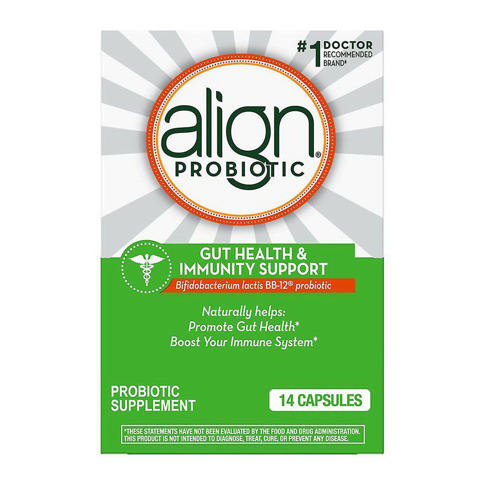 Align Probiotic Gut Health And Immunity Capsules For Men And Womens, 14 Ea